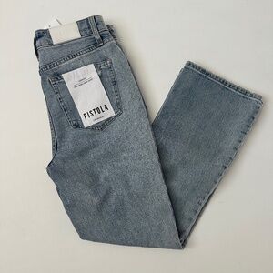 Pistola Lennon High Rise Crop Boot Distressed Sz 27 NEW WITH TAGS